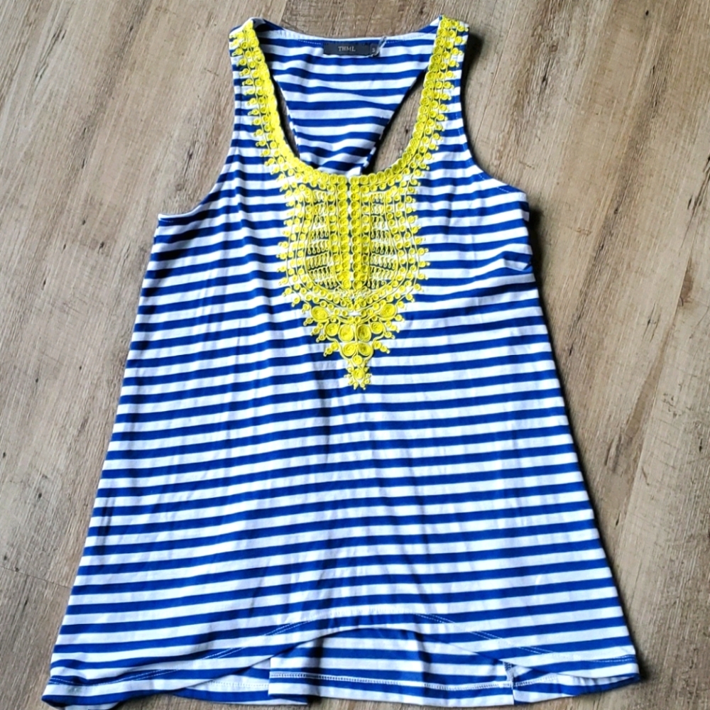 Stripped tank top